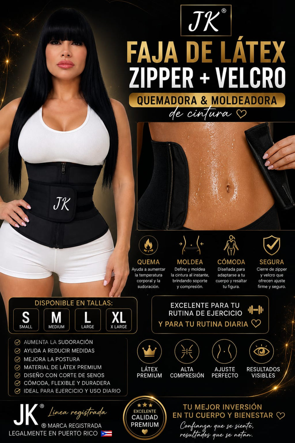 Fajas post-operatorio y moldeadoras JK Esthetic Spa