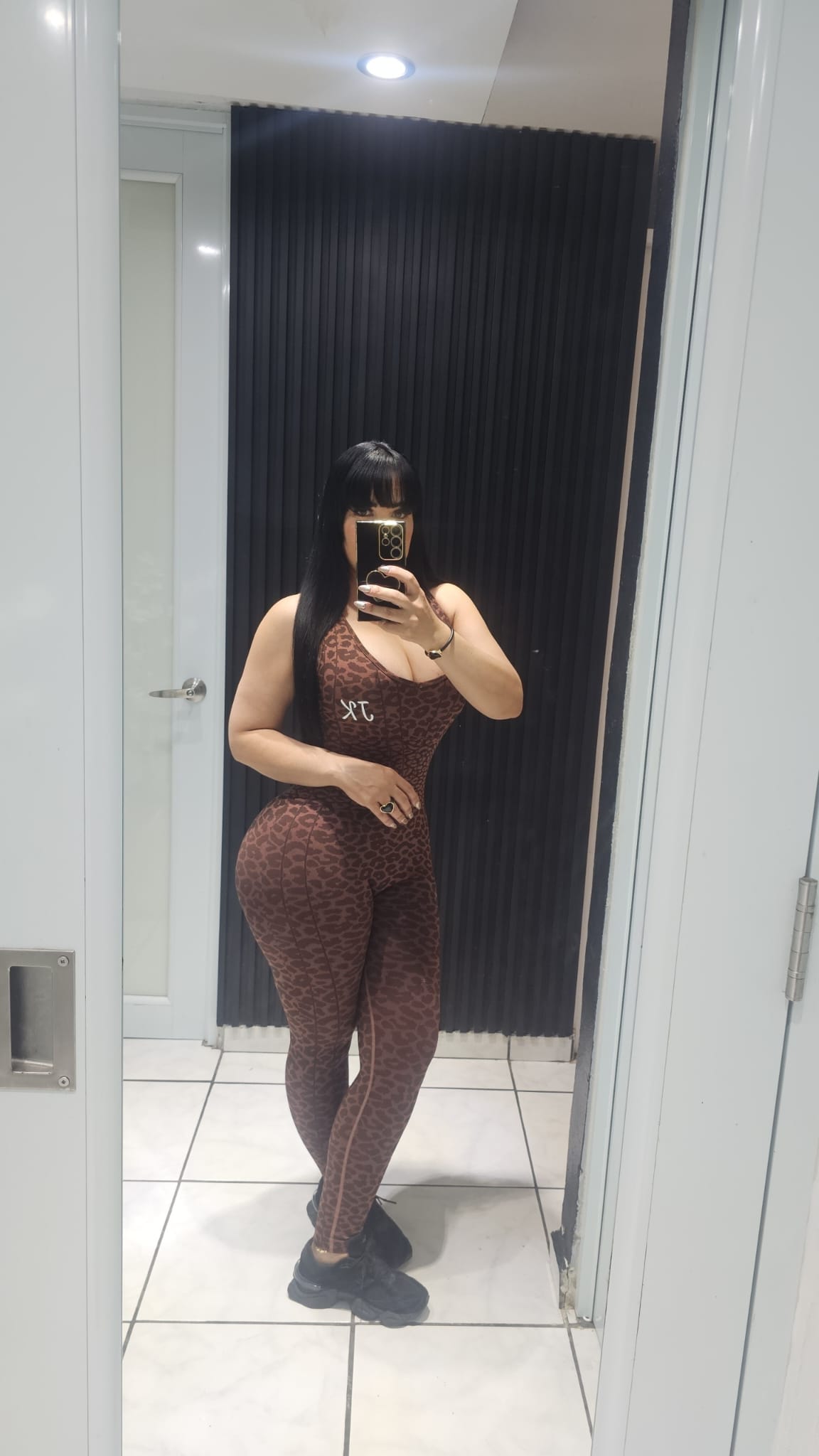 Jumpsuit Deportivo | Estampado de Leopardo JK®